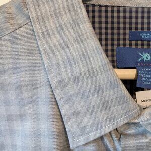 Gray check Egara shirt XXL NWT